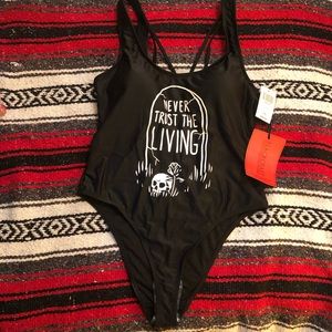 NWT Blackcraft one-piece swim MD